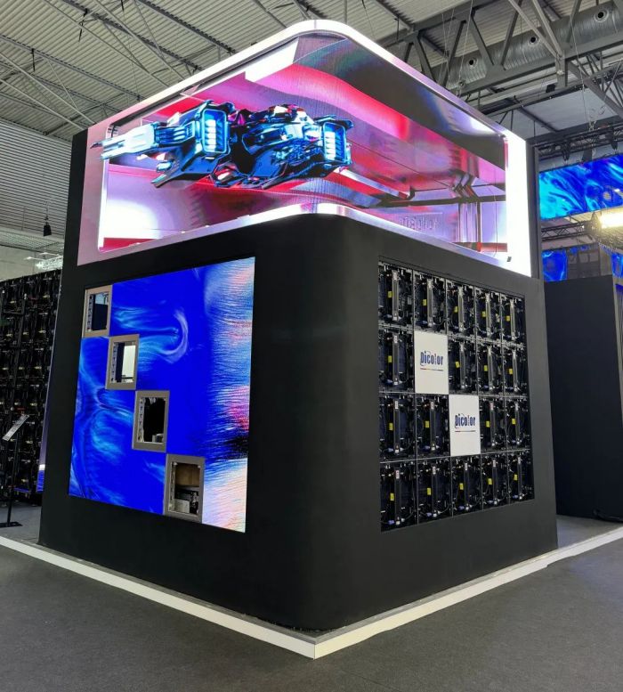 展会首日|深德彩闪耀ISE2024，全新产品与一站式搭建服务惊艳全场